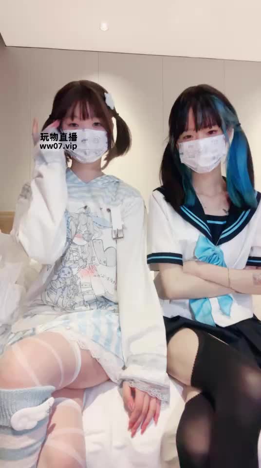 黑心小魔女 奶味小仙女 - 黑白双丝寸止